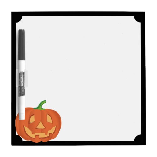 Pumpkin for Halloween 1 Dry Erase Board