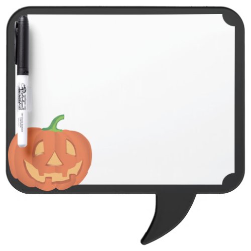 Pumpkin for Halloween 1 Dry Erase Board