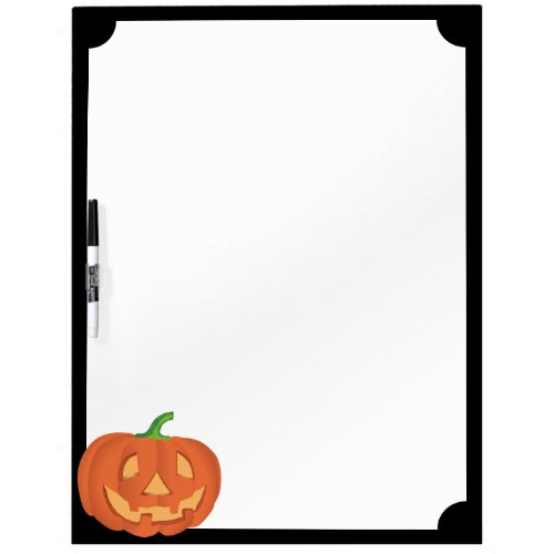 Pumpkin for Halloween 1 Dry Erase Board