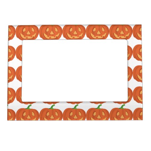 Pumpkin for Halloween 1 Magnetic Photo Frame