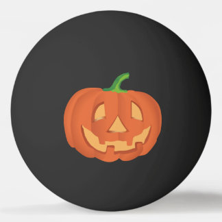 Pumpkin for Halloween 1 Ping Pong Ball