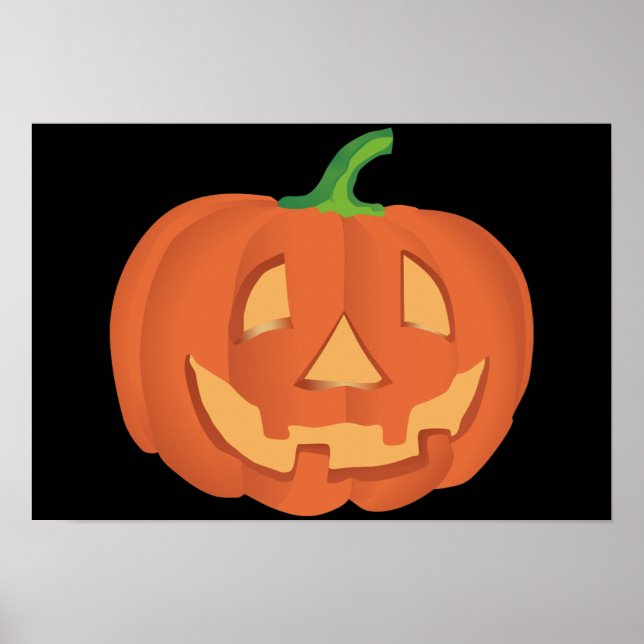 Pumpkin for Halloween 1 Poster (Front)