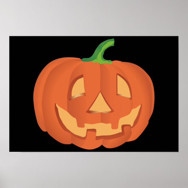 Pumpkin for Halloween 1 Poster (Front)