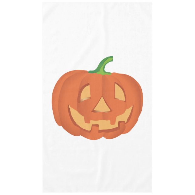Pumpkin for Halloween 1 Tablecloth (Front)