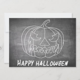 Pumpkin for Halloween 2 chalkboard look