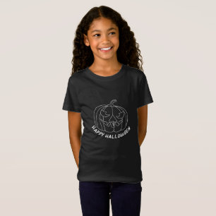 Pumpkin for Halloween 3 chalkboard look T-Shirt