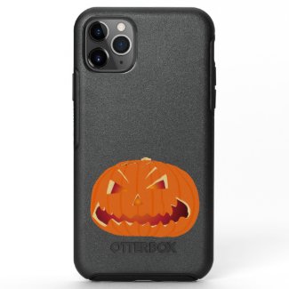 Pumpkin for Halloween 3 OtterBox Symmetry iPhone 11 Pro Max Case