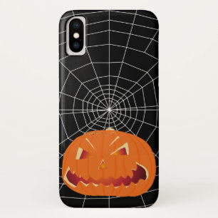 Pumpkin for Halloween 5 iPhone X Case