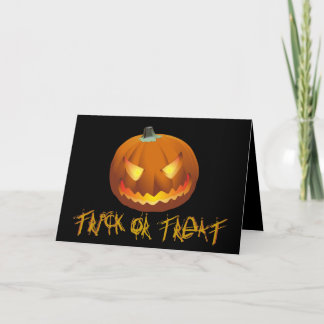 Pumpkin for Halloween 6 Card