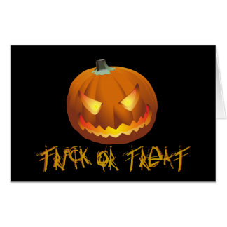 Pumpkin for Halloween 6 Card