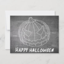 Pumpkin for Halloween 6 chalkboard look