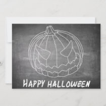 Pumpkin for Halloween 6 chalkboard look