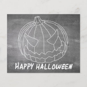 Pumpkin for Halloween 6 chalkboard look