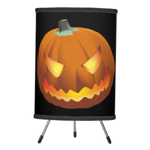 Pumpkin for Halloween 6 Tripod Lamp