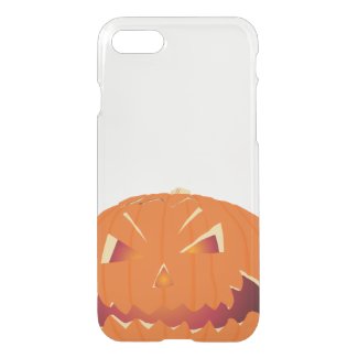 Pumpkin for Halloween iPhone7 Clearly™ Case