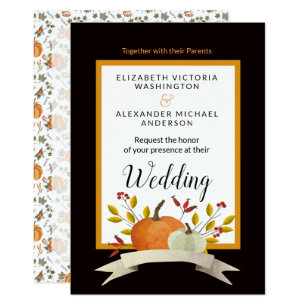 Thanksgiving Wedding Invitations 4