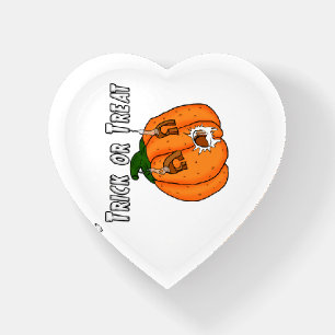 Pumpkin funny naughty gift prank Halloween Paperweight