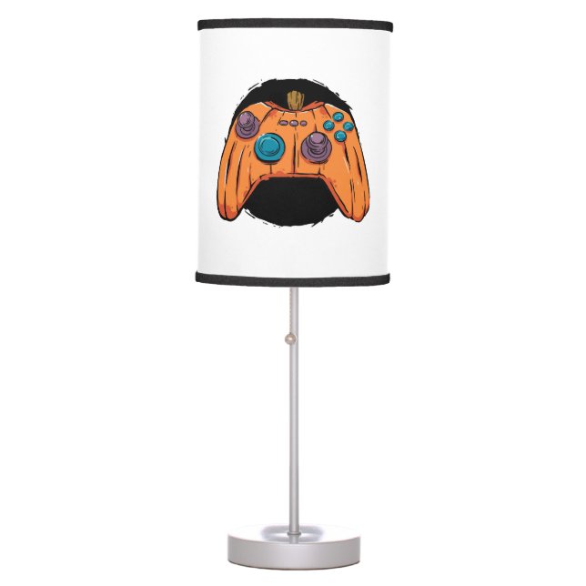 PUMPKIN GAMEPAD HALLOWEEN GAMING TABLE LAMP (Front)
