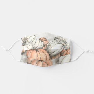 Pumpkin Garden Cloth Face Mask