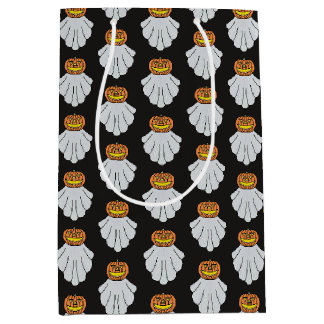 Pumpkin Ghost (black) - Gift Bag