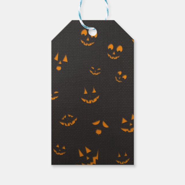 Pumpkin  gift tags (Front)