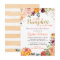 Pumpkin Girl Baby Shower Gold Autumn Fall Floral