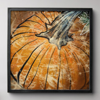 Pumpkin Glam Peel And Stick Photo Tile
