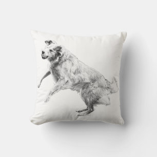 Pumpkin Glow and Leaping Joy Throw Pillow
