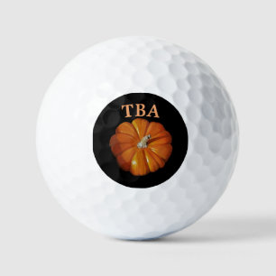 Pumpkin Golf Balls