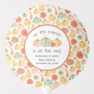 Pumpkin Gourd Autumn Baby Shower Balloon