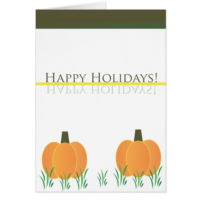 Pumpkin Greeting Greeting Cards