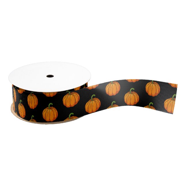 Pumpkin Grosgrain Ribbon (Spool)