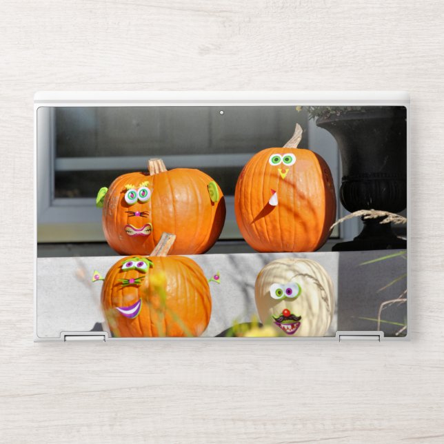 Pumpkin guys HP laptop skin (Front)
