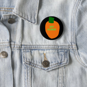Pumpkin Halloween Button