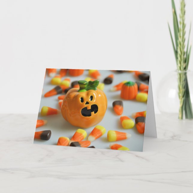 Pumpkin Halloween Card (Front)