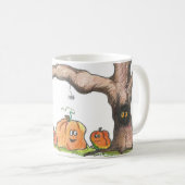 Pumpkin Halloween Coffee Mug (Front Right)