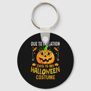 Pumpkin Halloween Costume Men Women Funny Hallowee Keychain