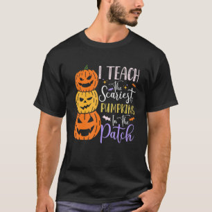 Pumpkin Halloween Costumes For Teachers   Women T-Shirt