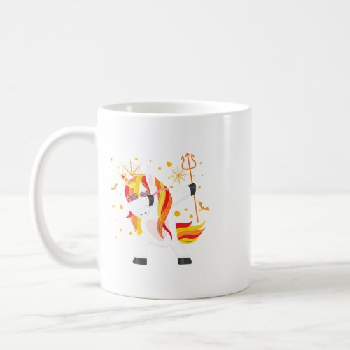 Pumpkin Halloween Dabbing Coffee Mug