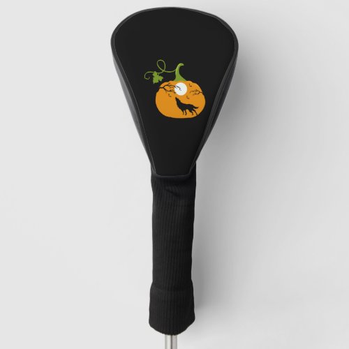 Pumpkin Halloween                       Golf Head Cover