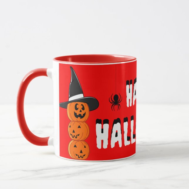 Pumpkin Halloween Mug (Left)
