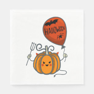 Pumpkin Halloween                                  Napkins