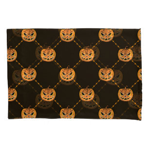 Pumpkin Halloween party theme. Pillow Case