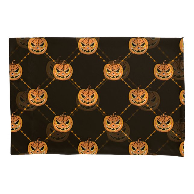 Pumpkin Halloween party theme. Pillow Case (Front)