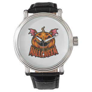 pumpkin halloween t shirt halloween watch