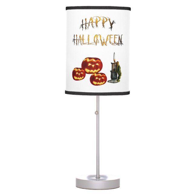 Pumpkin Halloween                                  Table Lamp (Front)