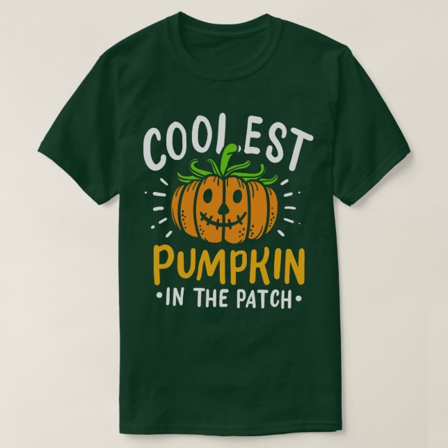 Pumpkin Halloween Trick or Treat T-Shirt (Design Front)