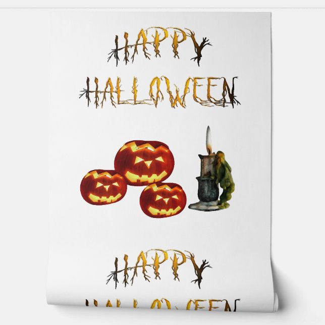 Pumpkin Halloween                                  Wallpaper (Unrolling)
