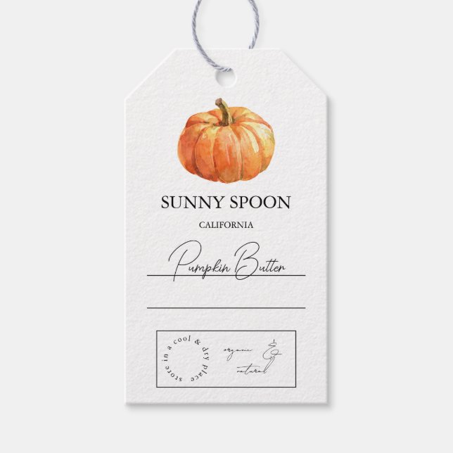 Pumpkin Hang Tag (Front)