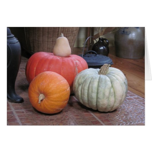 Pumpkin Harvest Cards (Front Horizontal)